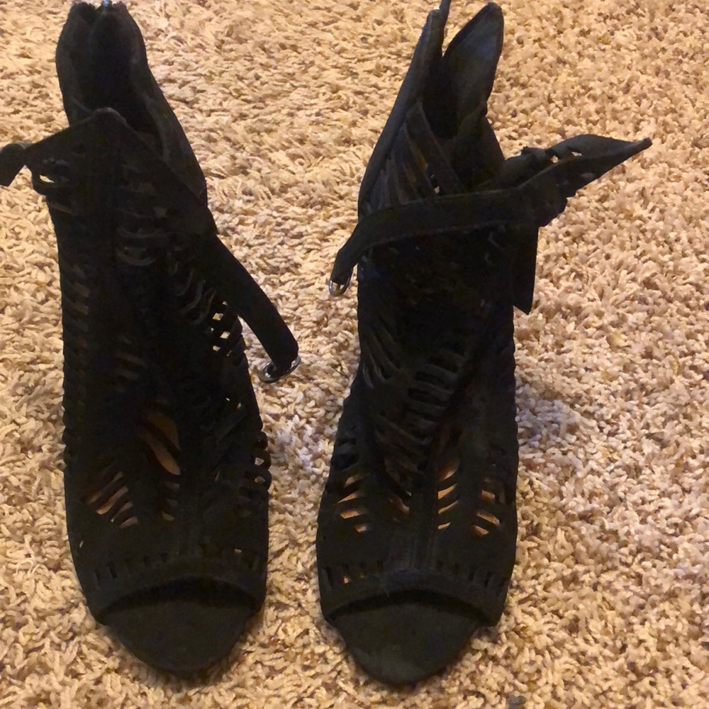 Black heels